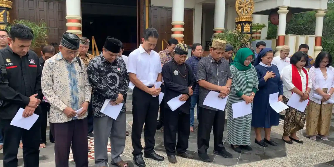 Gerbang Watugong Serukan Perdamaian di Tengah Perbedaan Pilihan Politik
