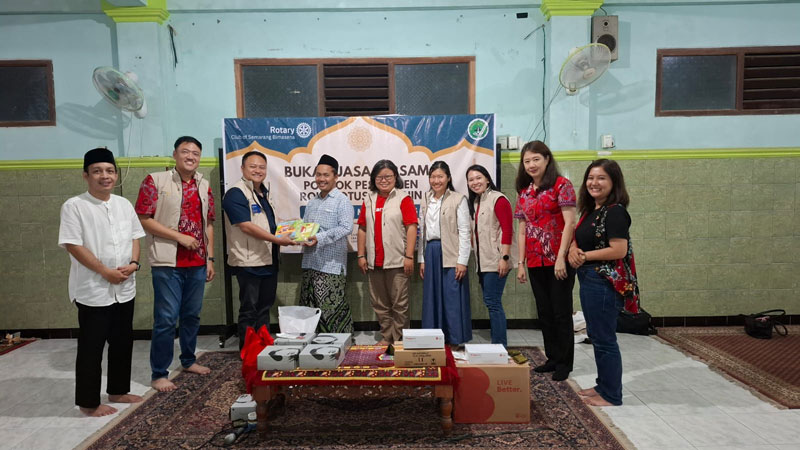 Rotary Club of Semarang Bimasena Gelar Buka Puasa Bersama di Pondok Pesantren Roudhotus Sholihin, Perkuat Silaturahmi dan Perdamaian